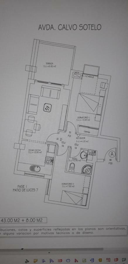 Atico Centrico Con Piscina Comunitaria Daire Ribadeo Dış mekan fotoğraf